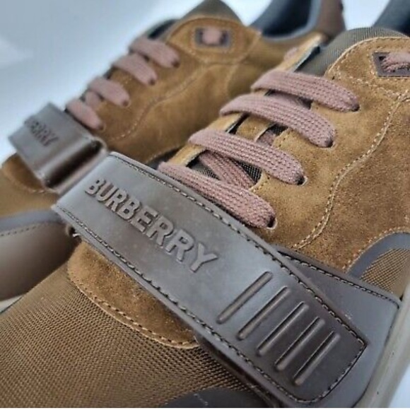 Burberry Ramsey Brown Sneakers - Picture 7 of 16